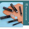 Hollow Steel Leather Hole Punches Tool for Leather Belt Round Hole Punching Tool 6XDE