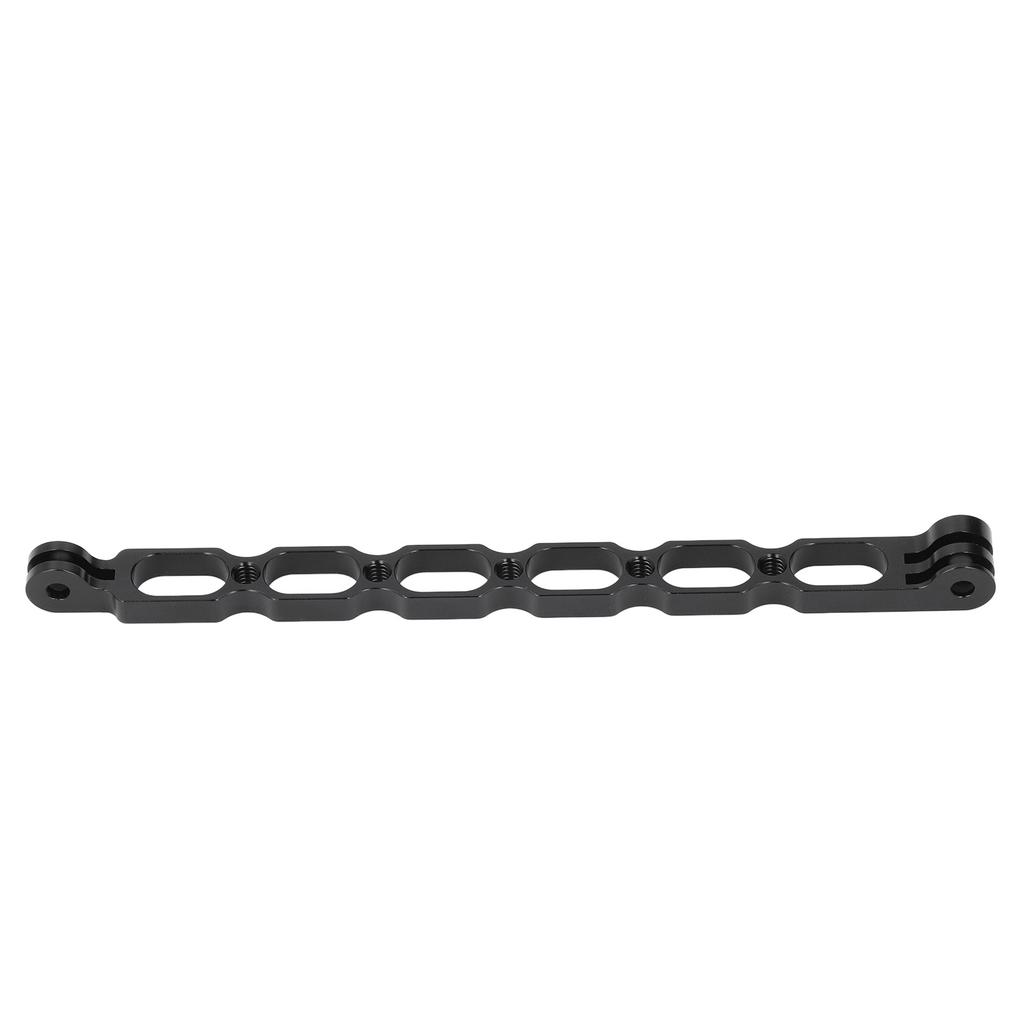 Braț Extensie Cască Negru 220mm Aliaj Aluminiu Gaură Filetată 1/4 Inch Tijă Extensie Cască pentru