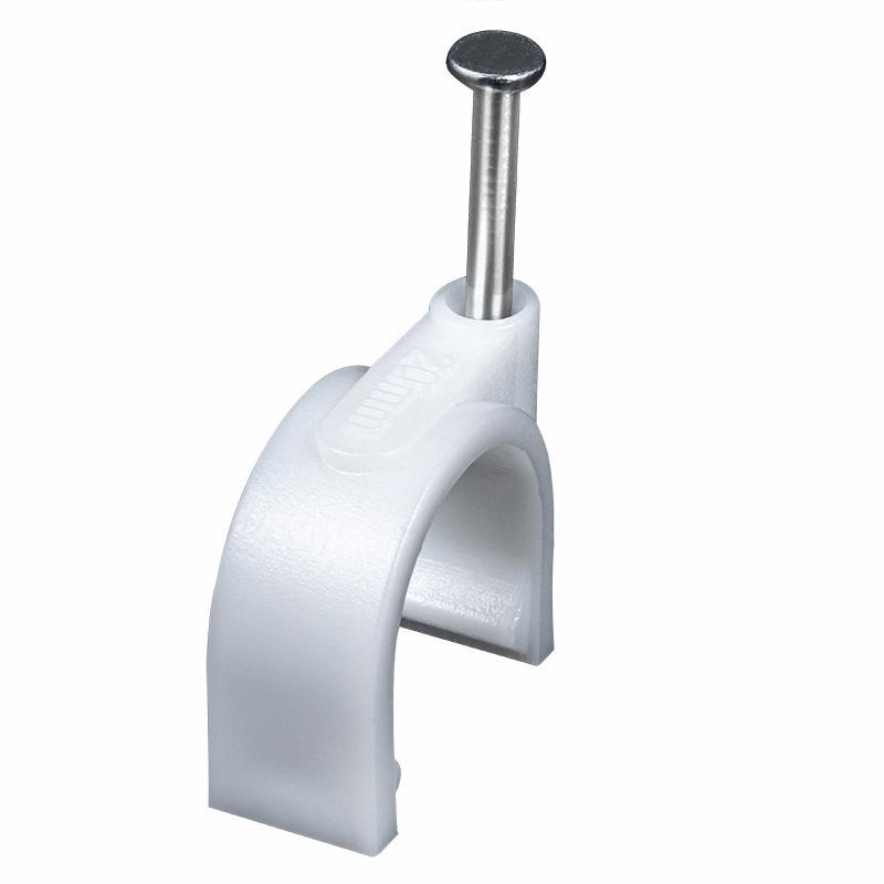 Clous en acier, fils et serre-câbles (4-50mm) - Pinces carrées et rondes en plastique/nylon