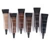 6 Farben Augenbrauenkosmetik Zahnpasta Wasserdichte Augenbrauen-Tätowierung Natürliche langanhaltende Make-up-Farbe Augenbrauencreme