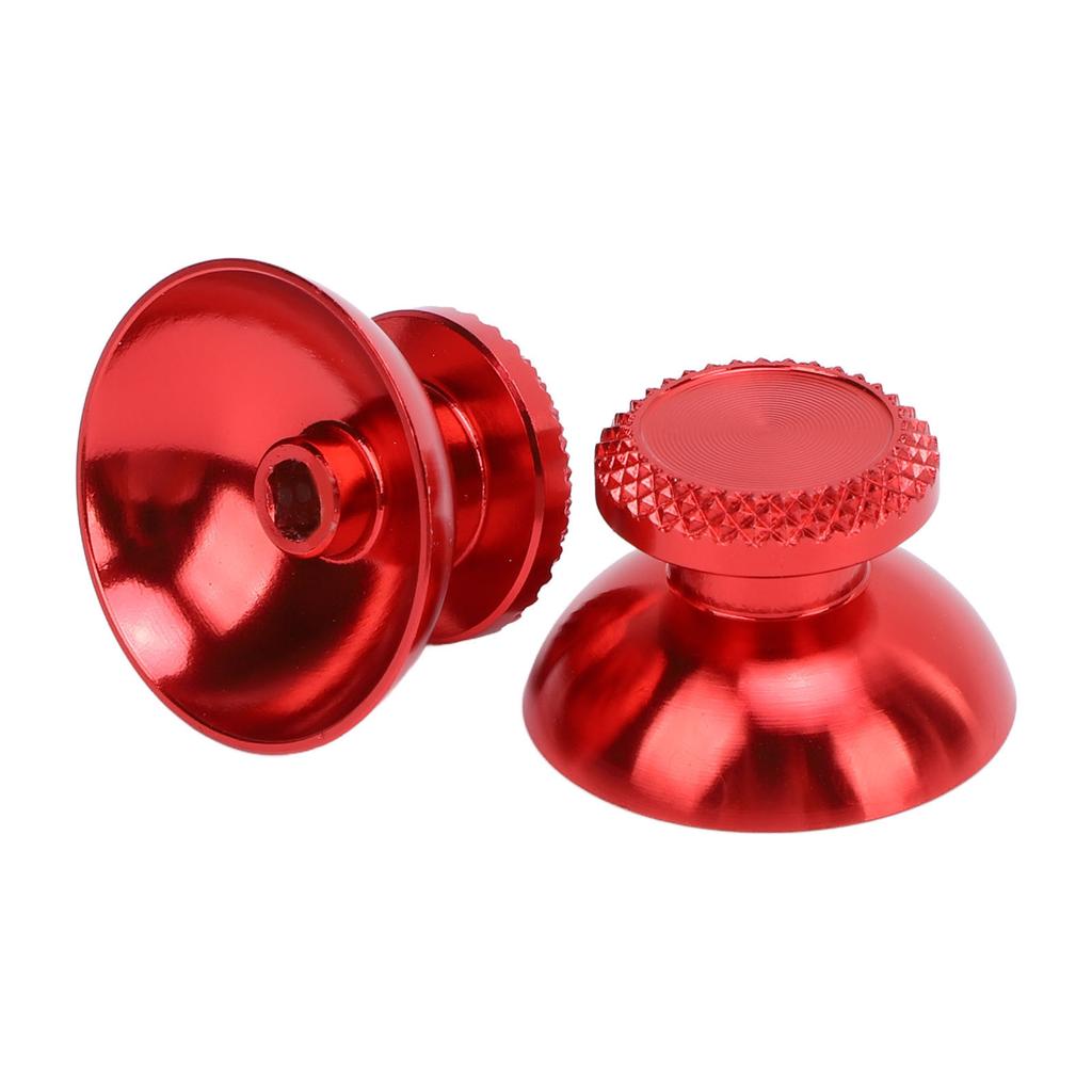 2Pcs Metal Analog Grips Stick Thumbsticks Controller Aluminum Alloy Metallic Joystick Handheld Game