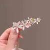 Y2K Colorful Flower Hair Clip For Women Exquisite Sweet Side Bangs Clip Trendy Casual Hair Accessories