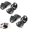 Universal Foldable Bike Rear Foot Pegs Bicycle Foot Rest Pedal Mountain Bike Passenger Footrest For MTB Rear Seat Accessories
