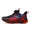 Kids Red Flame 4.0 Fabric Running Series Versatile Comfortable Low-Top Running Shoes Kids Sneaker Black Hot-Red 312415511I-5