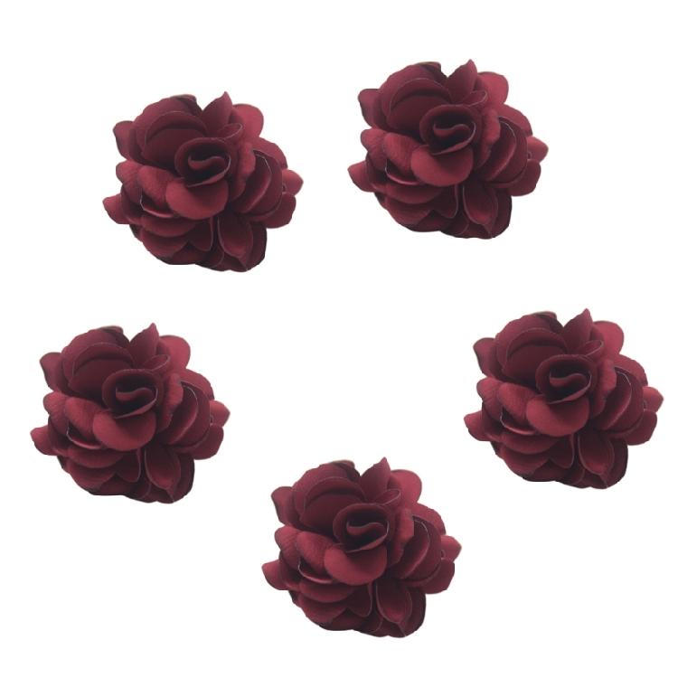 Fabric Flower Serviettes Rings Perfect for Party Gatherings and Celebration