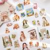 Beautiful Day Trip Scenery PET Sticker Pack: 6 Styles, 20 Sheets of Travel-Inspired Decorative Stickers