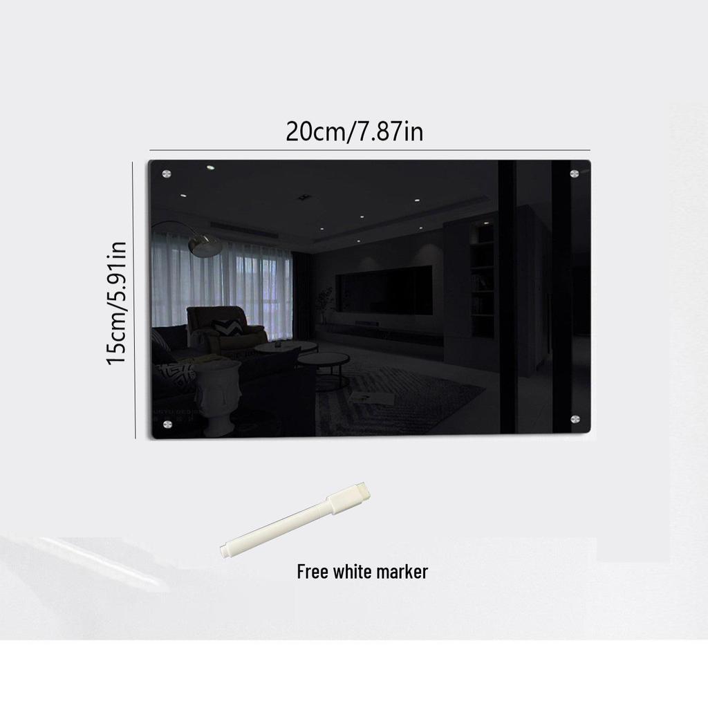 3D Magnetic Acrylic Erasable Note & Planner Board for Refrigerator