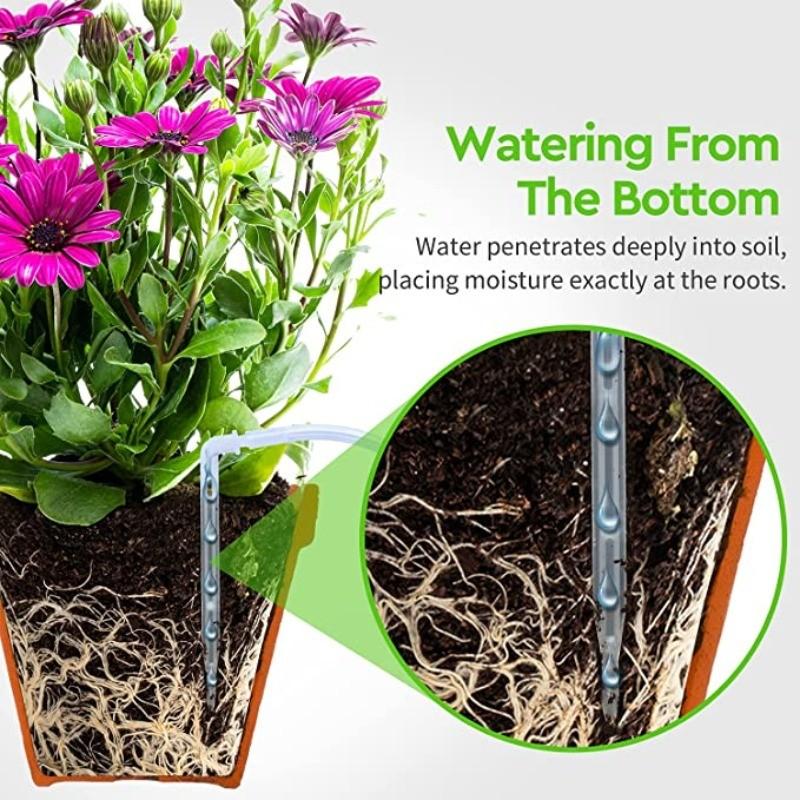 Solar Automatic Watering Device Houseplants Self Watering System Garden Plant Self Drip Irrigation Kit