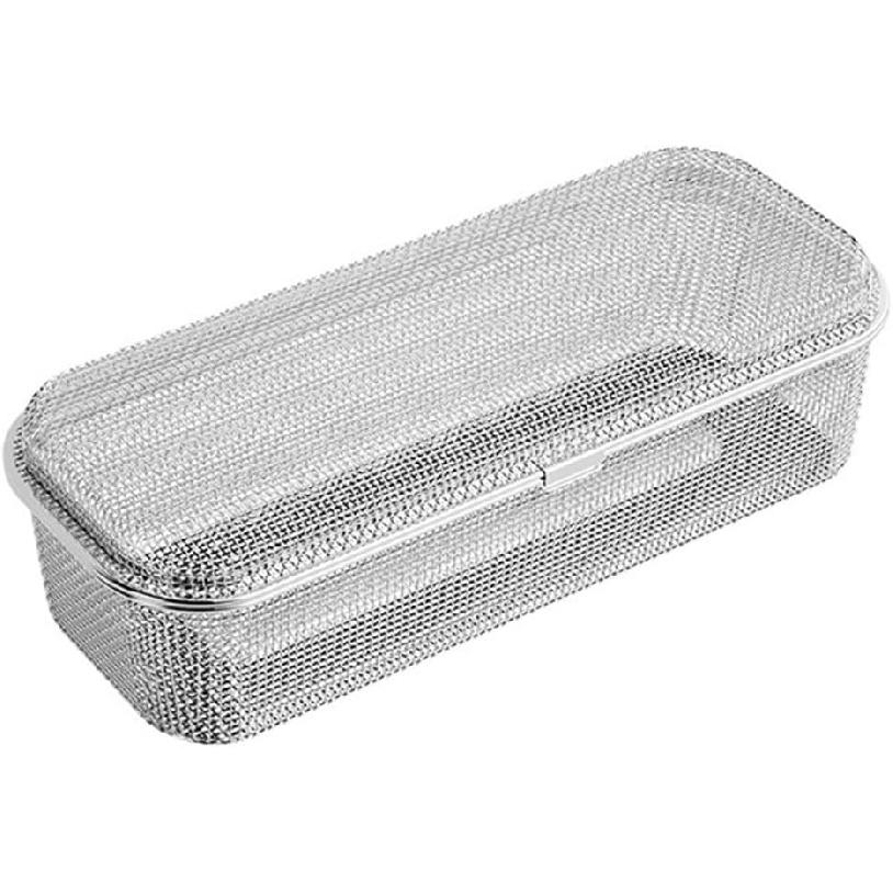 

Stainless Steel Utensil Basket For Kitchen Dishwasher Safe Drying Rack For Spoons And Chopsticks Cutlery Holder Large square shallow