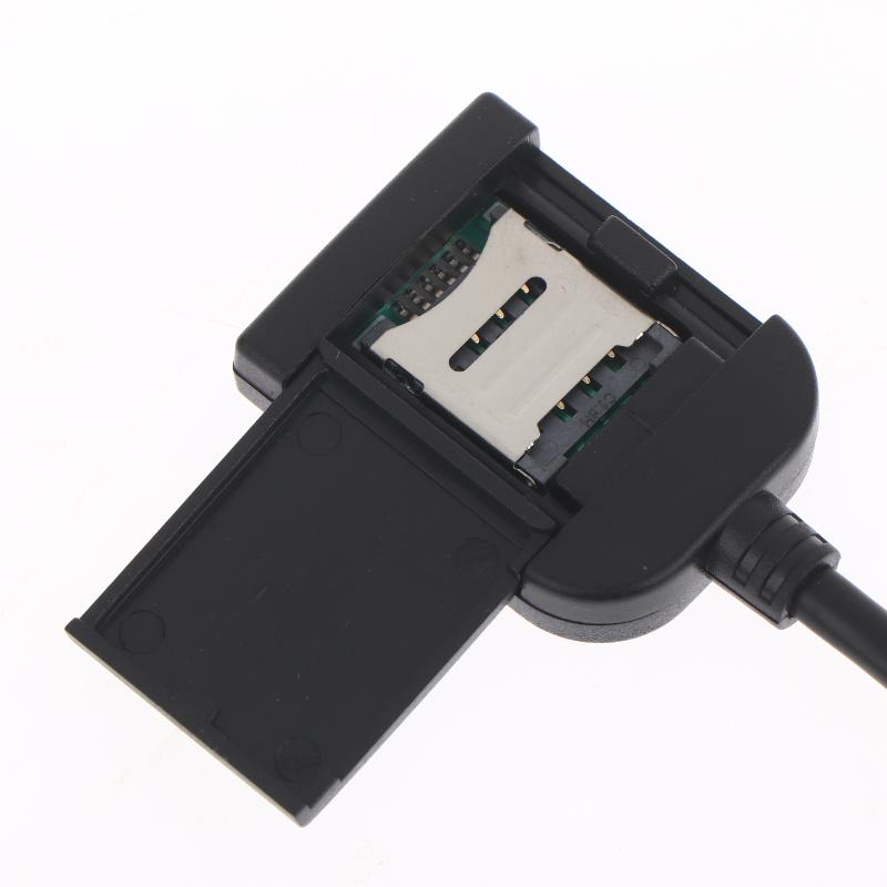 Sim Card Slot Adapter 4G Sim Slot Adapter With 20Pin Cable Connector For Android Multimedia Gps Radio Car Accessories