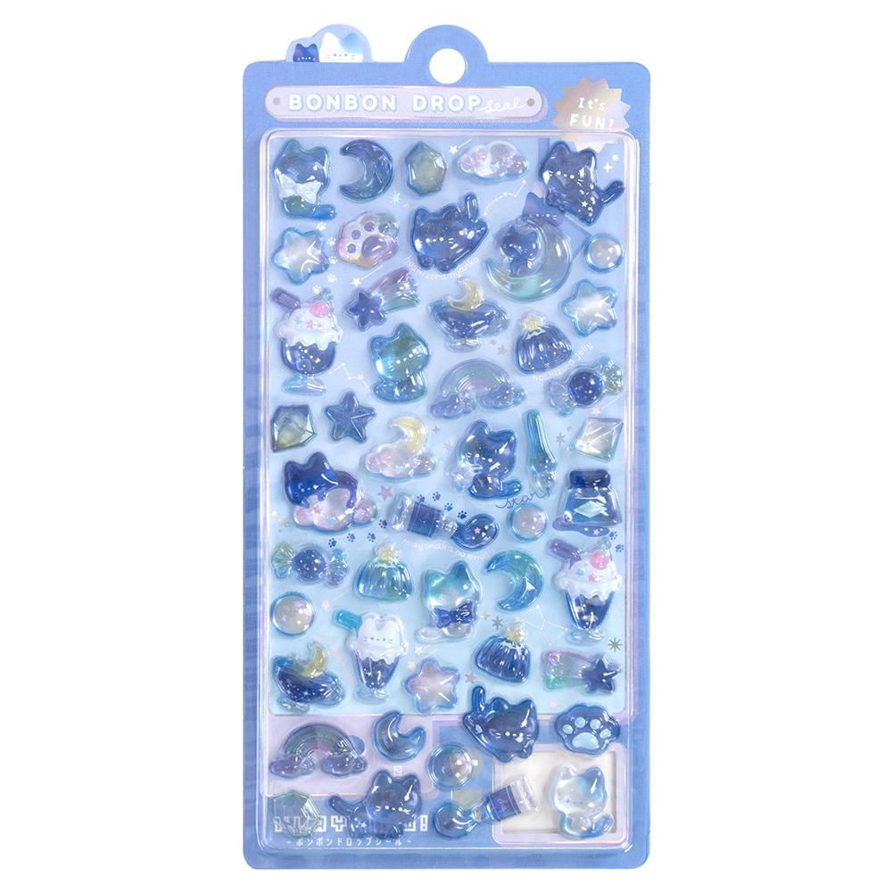 Kawaii Cartoon Animal 3D Relief Cute Stickers Children And Girls Decorative Sticker Birthday Gifts Creative Peripheral