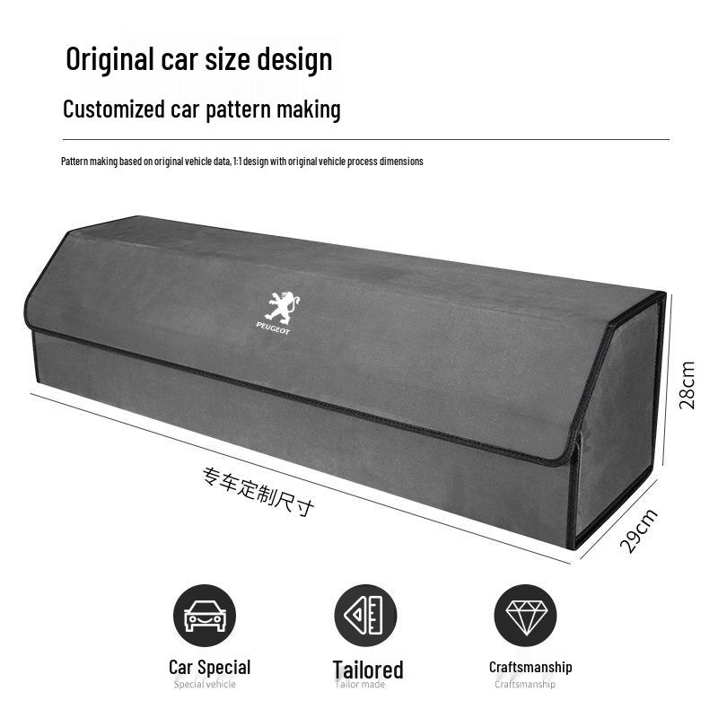 Peugeot Auto Kofferraum Aufbewahrungsbox für 2008/408/508L/3008/5008