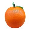 Artificial Orange with Green Leaves Foam Lifelike Faux Simulation Orange Fruit for Home Party Kitchen Decor Photography Props