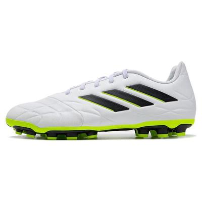 X Crazyfast.3 Round Toe Lace-Up AG (Rubber Short Stud) Fabric Slip-Resistant Durable Soccer Shoes Unisex Soccer Shoes White IF0210