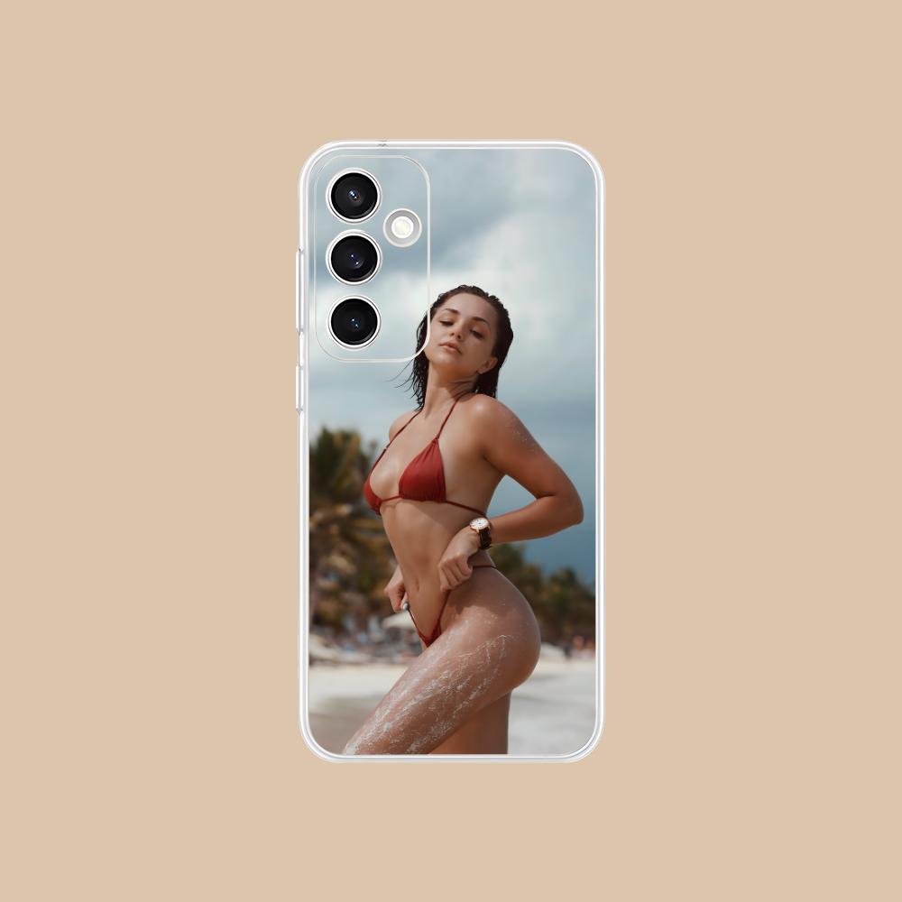 Oana Gergory Mobile Phone Case for Samsung Galaxy S25 S24 S23 S22 S21Plus FE Ultra Clear Colorful Cover Luxury Pretty