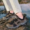 Herren Outdoorsport-Schuhe Anti-Rutsch Freizeit Atmungsaktiv Bergsteigerschuhe Große Größe Bequem Gummi-Außensohle Alle Jahreszeiten
