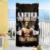 2pac Customize Text Beach Towel Soft Durable Quick-Dry Ideal for Travel Outdoor Swim Pool Yoga Surf Camping Hiking Gym Gift Holiday