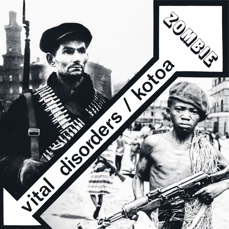 

7inch Record VITAL DISORDERS & KOTOA - Zombie WAH7065 WAH WAH 45S 2025 UK Latin