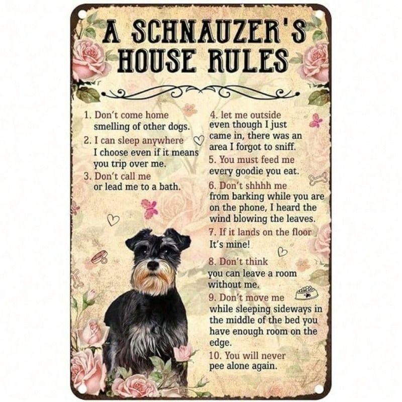 Retro Metal Wall Plaque Vintage Tin Sign Home Decor