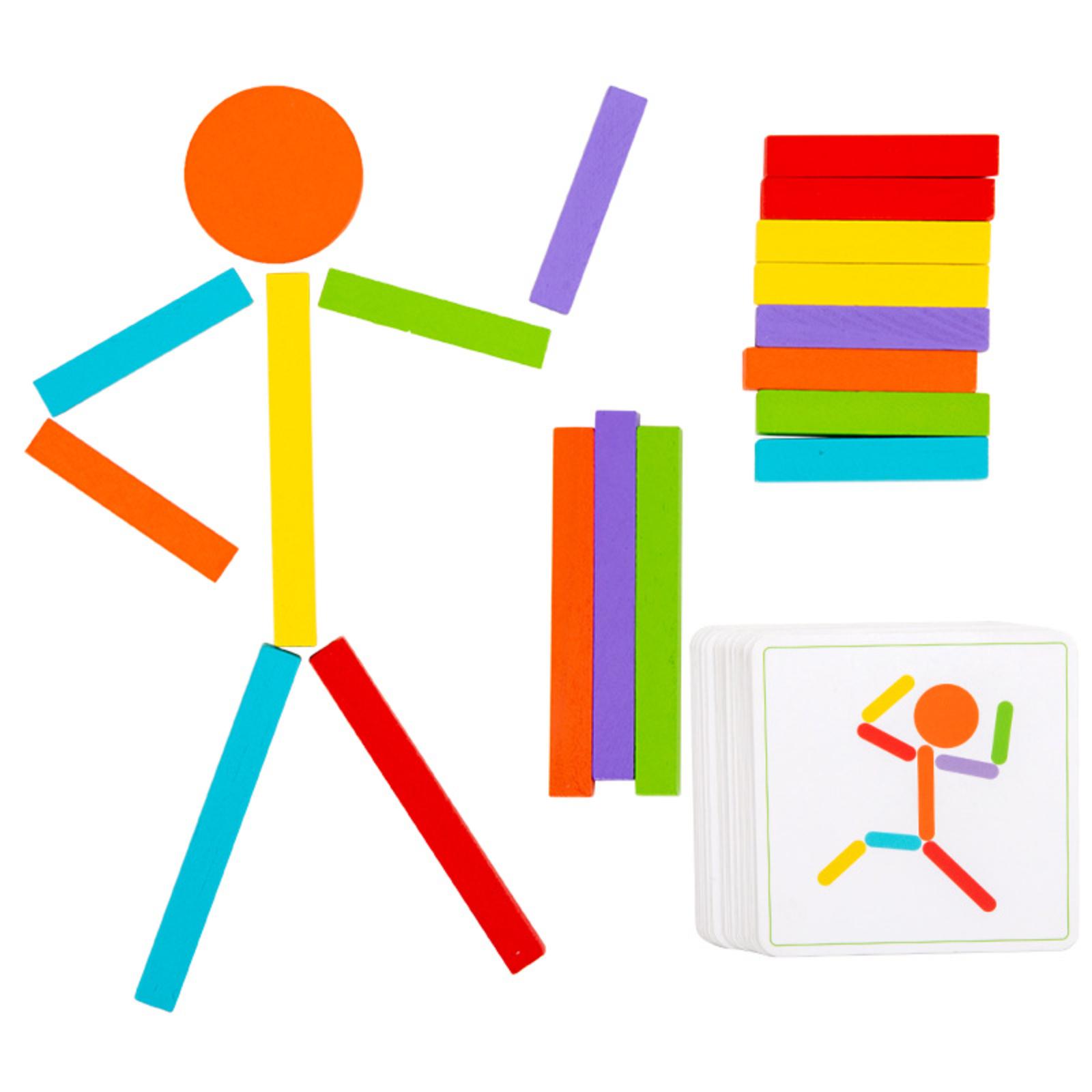 

Children s Wooden Counting Sticks Toy