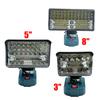 1/1/8'' Cordless LED Work Light for Makita 11.1-18V Li-Ion Battery,11W Jobsite Light 1111LM Flashlight(Battery Not Included)