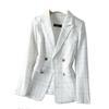 Completo da Donna Elegante Autunno Primavera Cappotto Blazer da Donna Comodo All-match Tweed Temperamento Moda Blazer da Donna