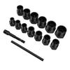 Nut Bolt Extractor Bolt Remover Socket Set for Extracting Stripped Rusted Damaged Fasteners CC Style Nut Remover +