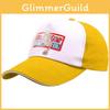 Comfortable And Stretchable Red Curved Bill Bubba Gump Shrimp Hat Perfect For Various Lifestyles