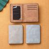 Men’s Slim Bifold Wallet PU Leather ID Card Holder Driver License Wallet Thin Business Card Organizer Pocket Purse