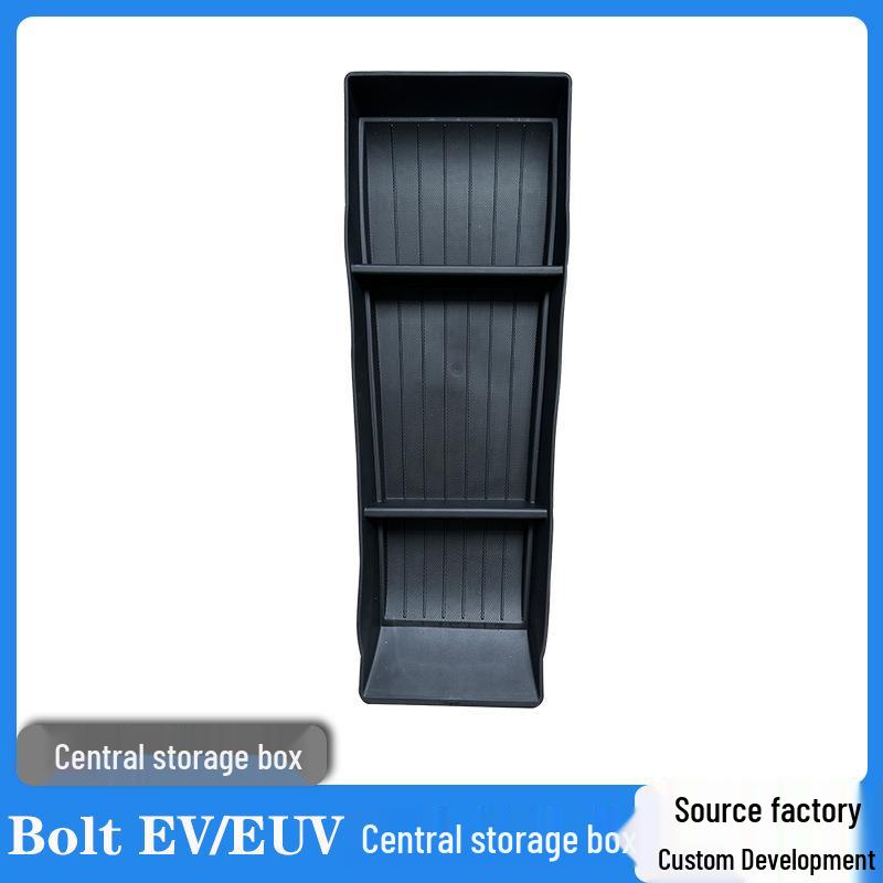Transforms Chevrolet Bolt EV/EUV storage boxes into under-cabin storage. Middle Seat