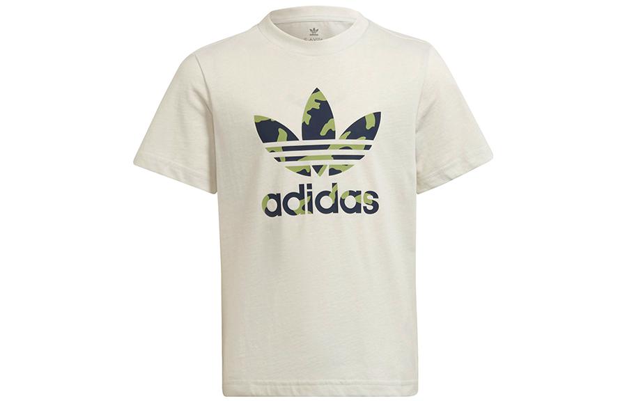 Adidas Originals Kids T Shirts Crew Neck Moderate HF7451 164