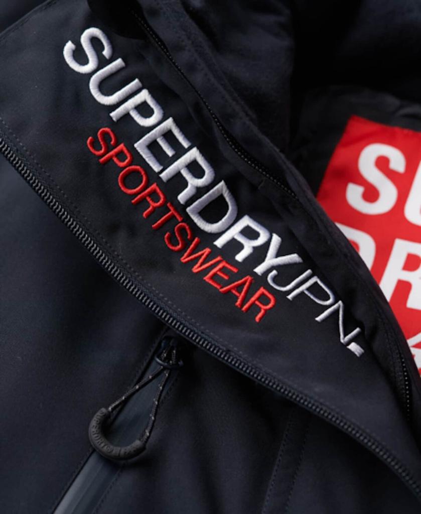 Демисезонная куртка Superdry Ultimate Full Zip Rain Jacket (M5011822A) blue