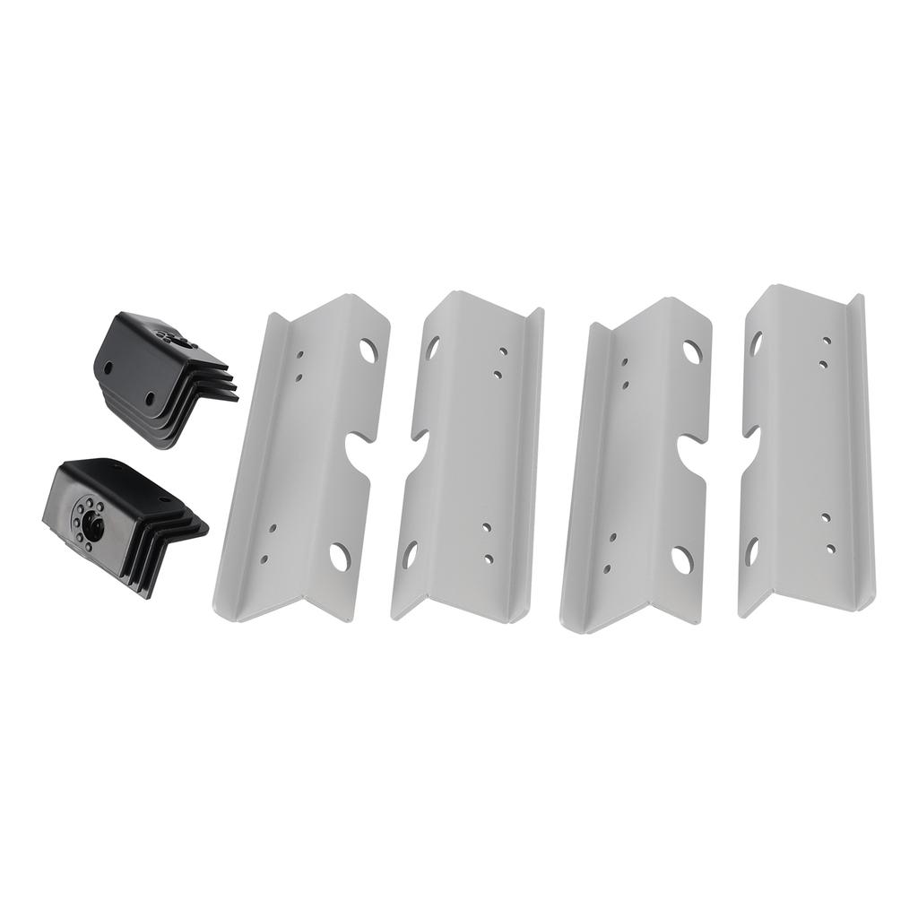 12x Seat Mounting Reinforcement Plates / Brackets For VW T5 T6 2 + 1 Rear Seats