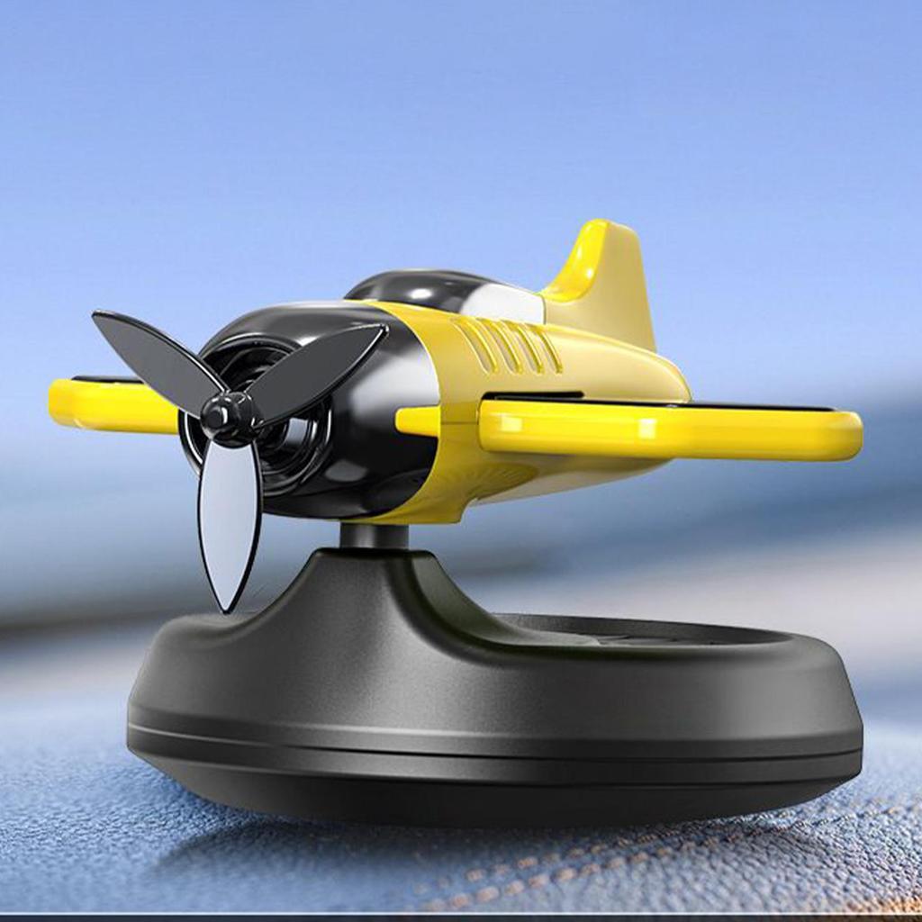 Auto Aromatherapie Diffusor Flugzeugdesign Solar Geruchsentferner Für Armaturenbrett Langanhaltender Lufterfrischer Automobil Innenraum