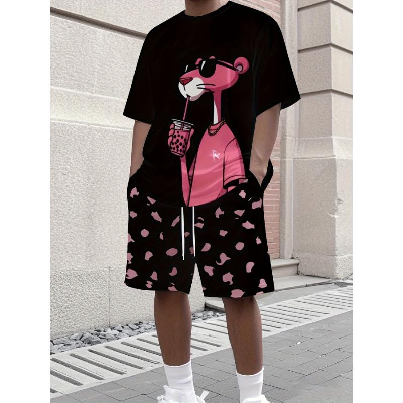 

Men s T-shirt and shorts set S