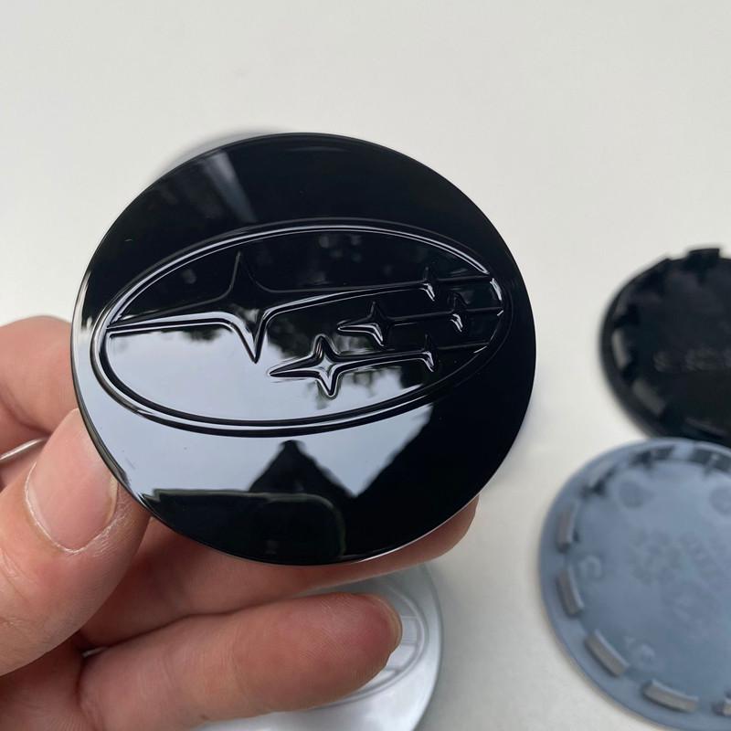 

60mm 4pcs/set Car Wheel Center Hub Caps For SUBARU WRX STI Forester Legacy Outback BRZ XV Impreza emblem badge hubcapAccessories