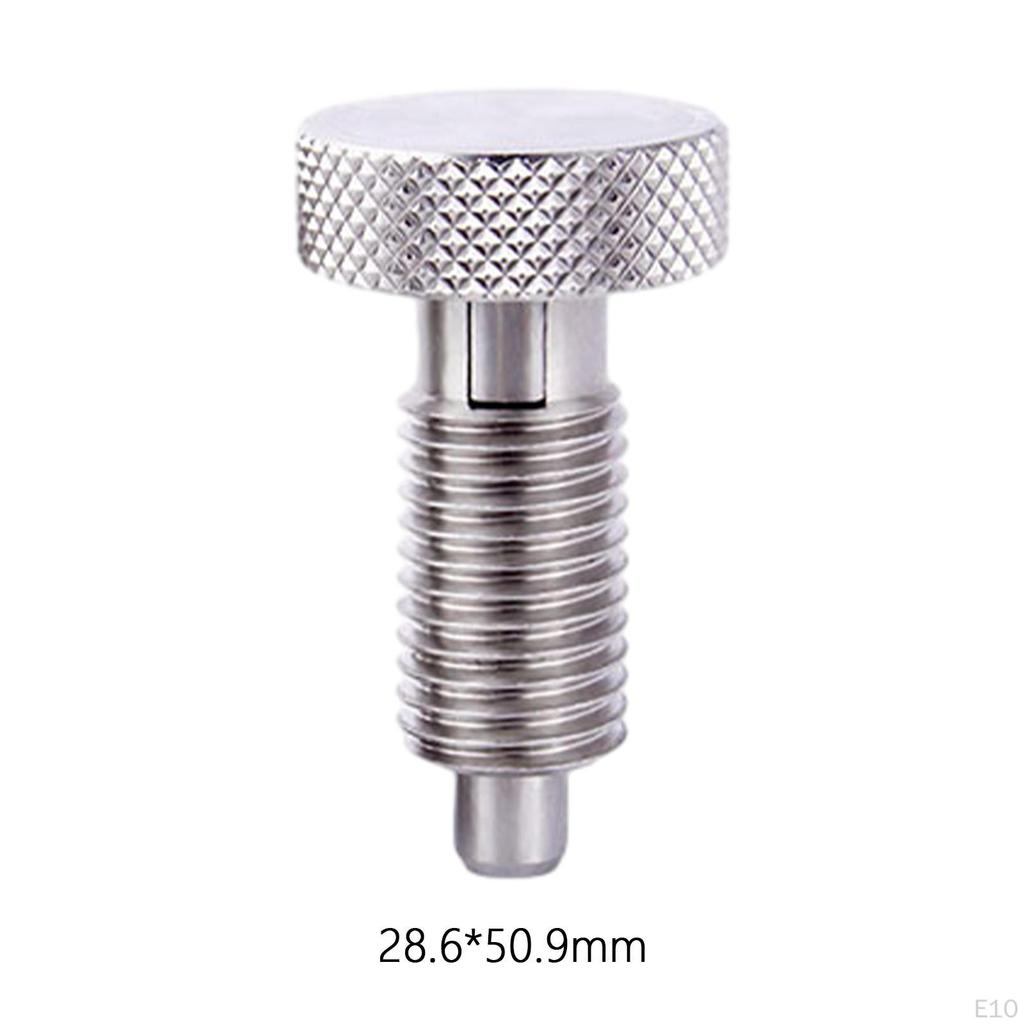 Hand Retractable Spring Plunger with Knurled Handle Quick Release Pins Portable Manual Extension