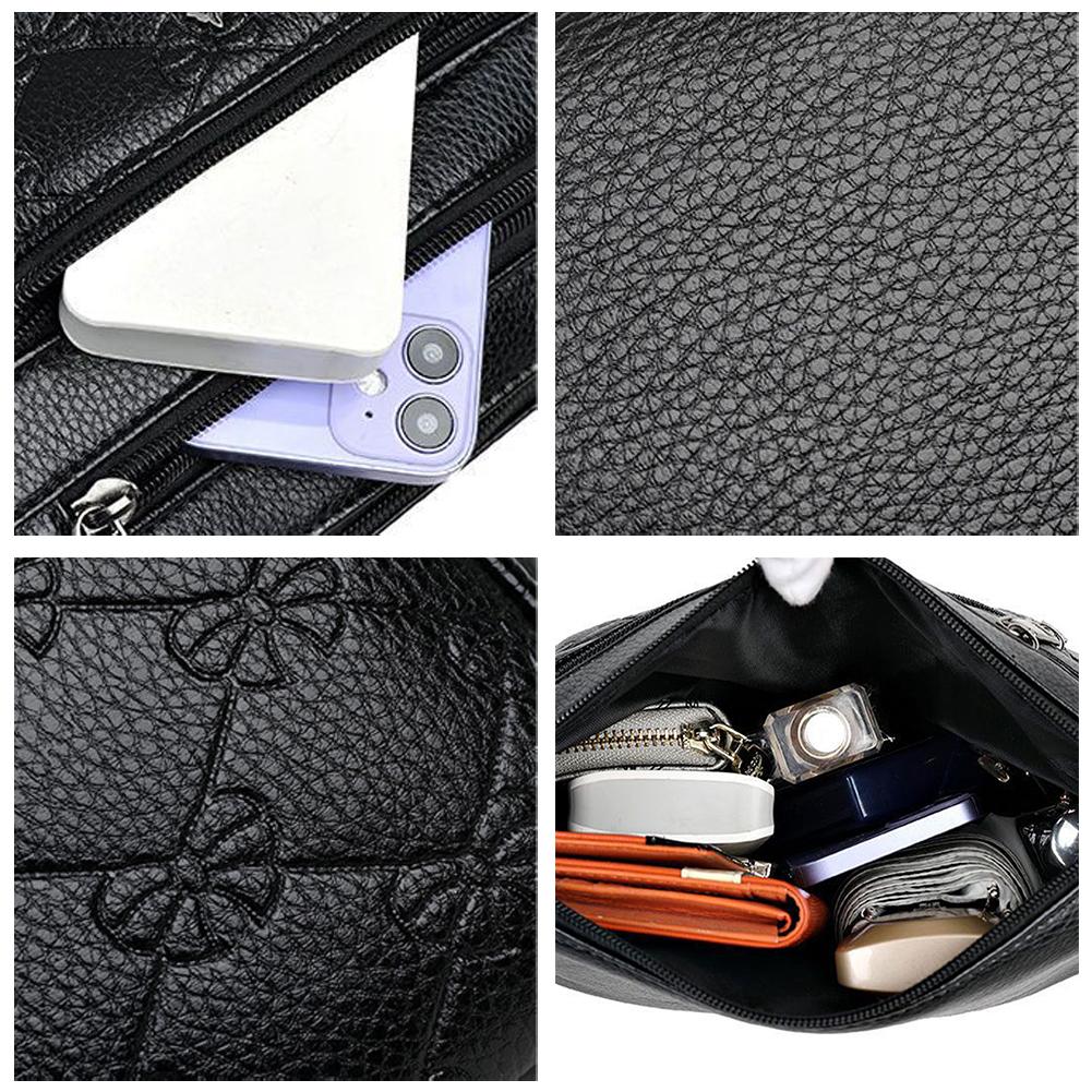 Women's Bag Middle-aged Bag Mother's Bag Fashion Multi-layer Single Vegetable Capacity Buy Shou U8T7