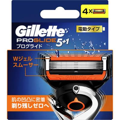 Gillette ProGlide Power - 4 Replacement Blades Men's Replacement Blades Razors for Men Place the Used Blade In an Empty Space In the Case an