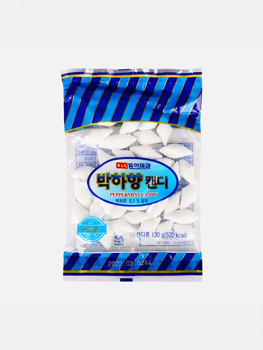 Dong-A Peppermint Flavored Candy 130g 1ea