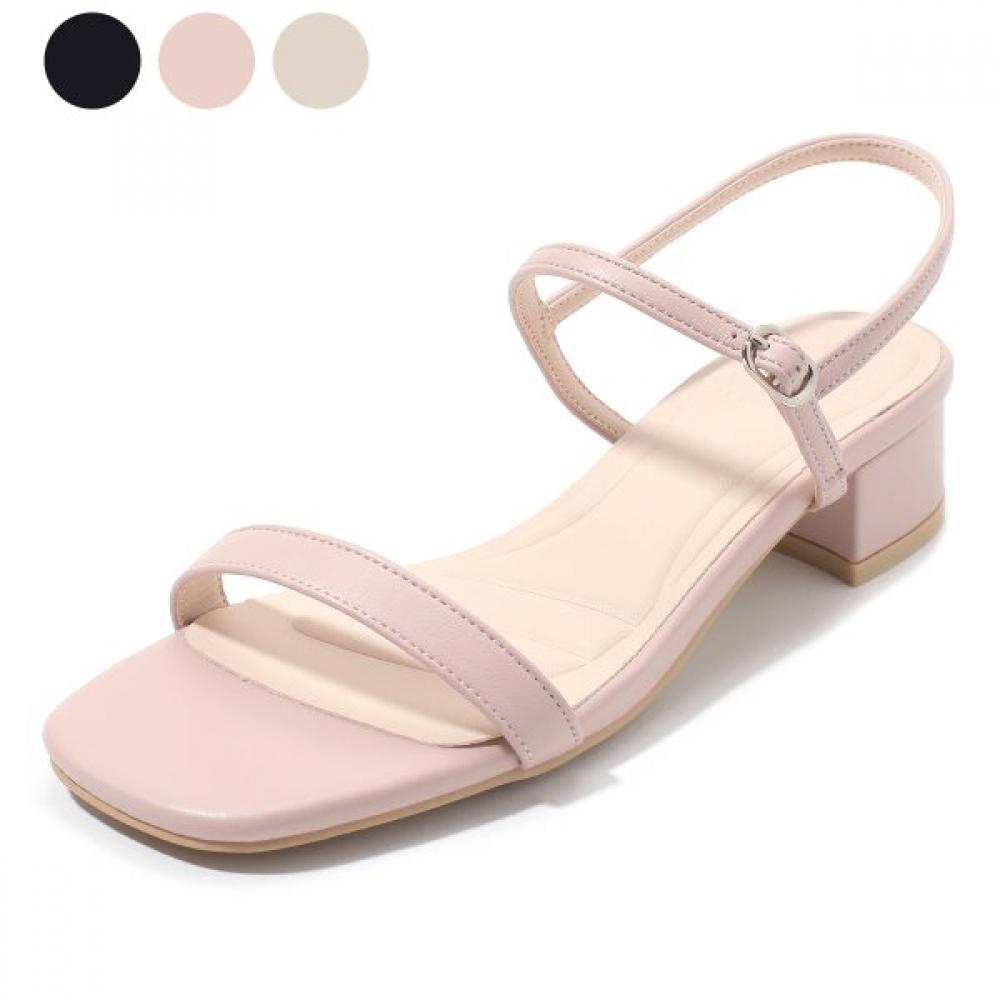 Sera Sandal Black Pink C23s414 Pink/250