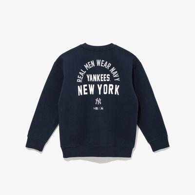 New Era Mlb Arch Slogan Sweatshirt Dress Blues 14443554