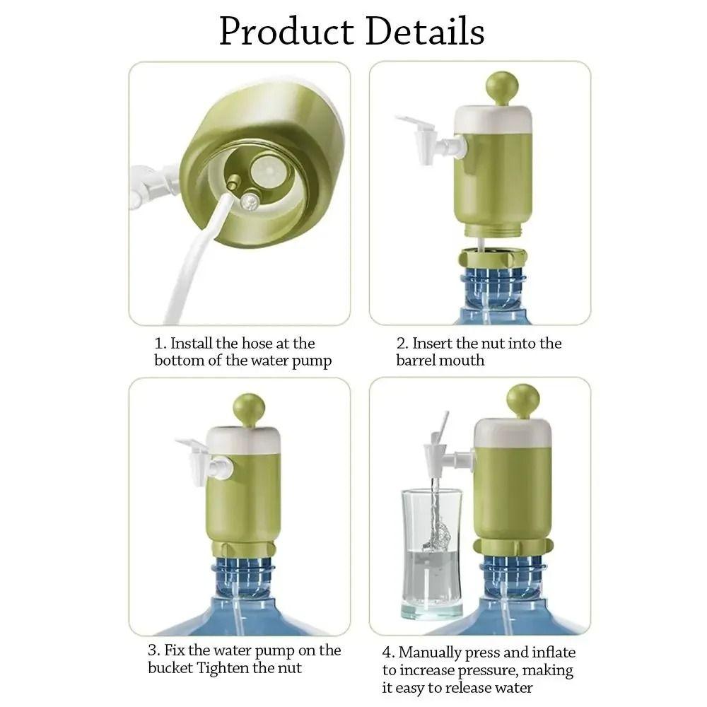 With Water Pipe Water Dispenser Pump Food Grade Quickly Release Water Pressure Pump Suction Function Easy To Use