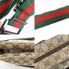 Used GUCCI Shoulder Bag 189751 Schlie Line GG Canvas Beige Casual