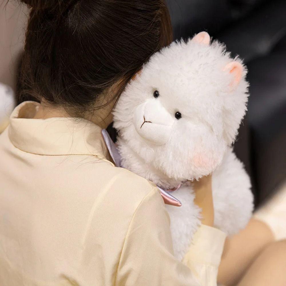 Chubby Face Plush Llama Dolls Soft Animals Stuffed Toys Alpaca Plush Toys  Children Toys
