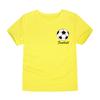 Boys Girls T Shirt Football for Kids Toddler 2 to 4 6 7 8 9 10 11 12 13 14 Years 100% Cotton Short Sleeve Tshirt Summer Clothes