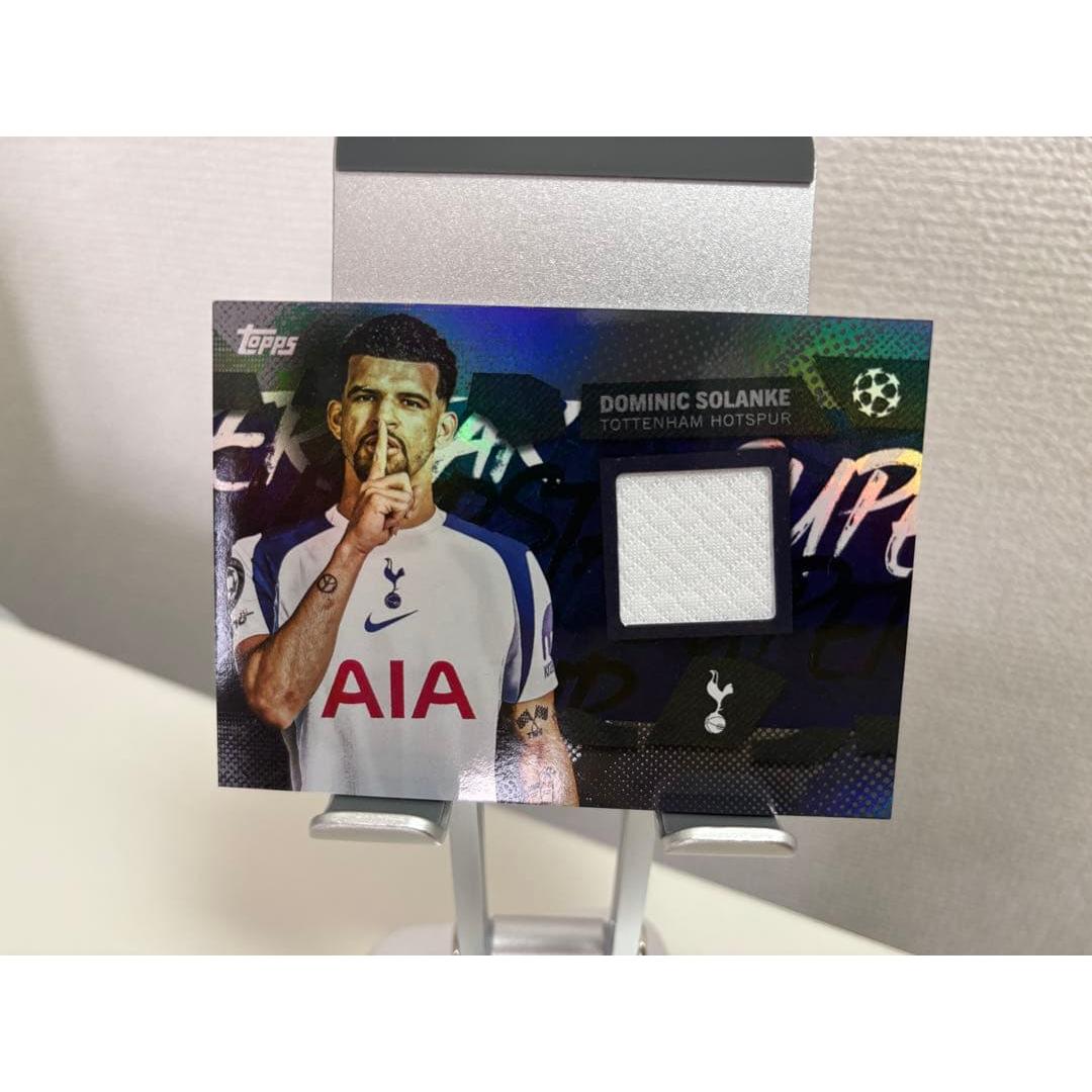 Used Topps Dominic Solanke Relic Card Solanke