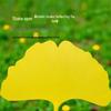 Durable High-Value Ginkgo Leaf Round Fan - Summer Essential for Students with Artistic Style