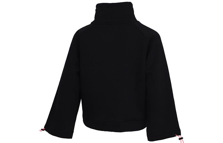 Puma Sweatshirts Women's Black Stand Collar Moderate Regular 530299-01