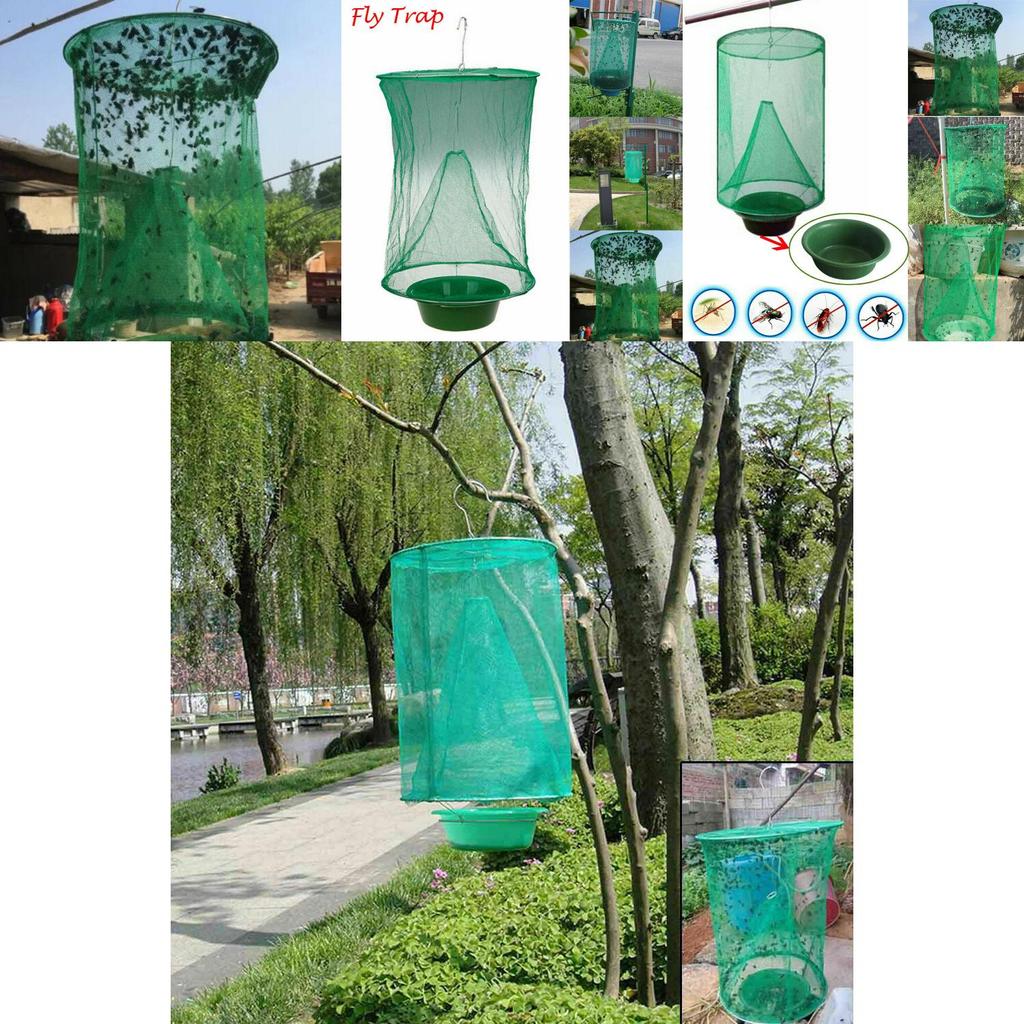 Effective Outdoor Fly Trap Durable Killer Bug Cage Net For Horse Yards And Farms